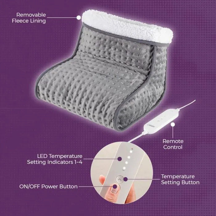 Carmen Electric Heated Foot Warmer