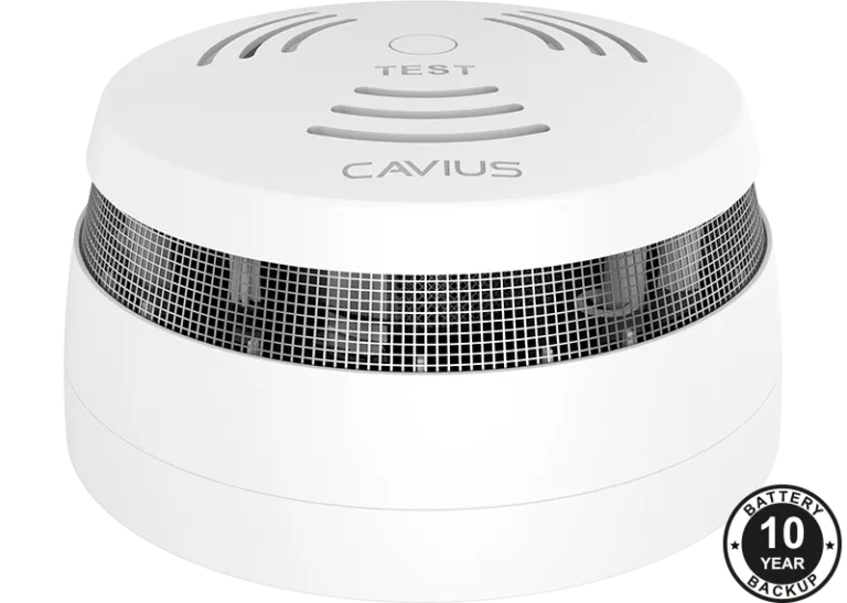 CAVIUS Mains Powered Optical Smoke Alarm