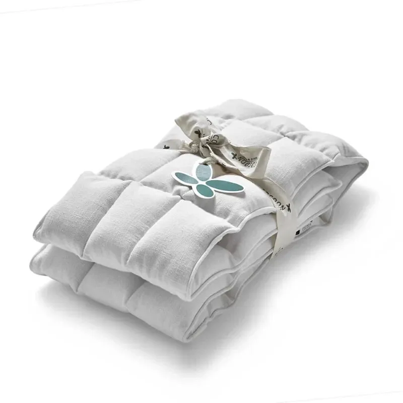 Cocoon Organic Kapok Cot Bumbet For Junior Bed 70x140 Soft Beige