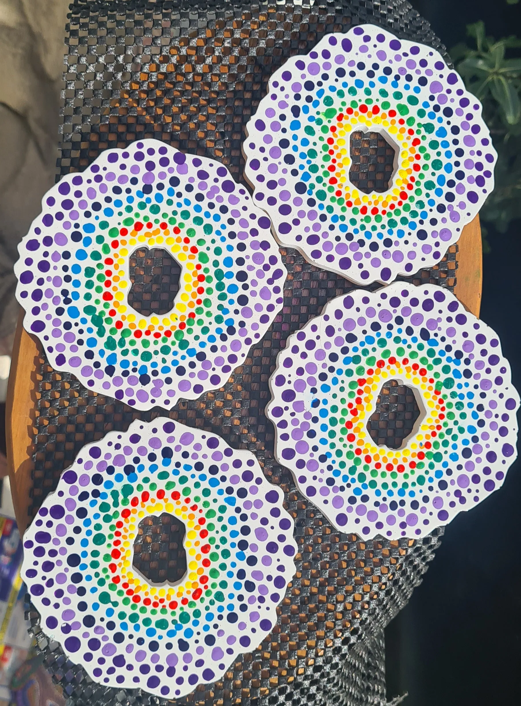 COLORFUL COASTERS