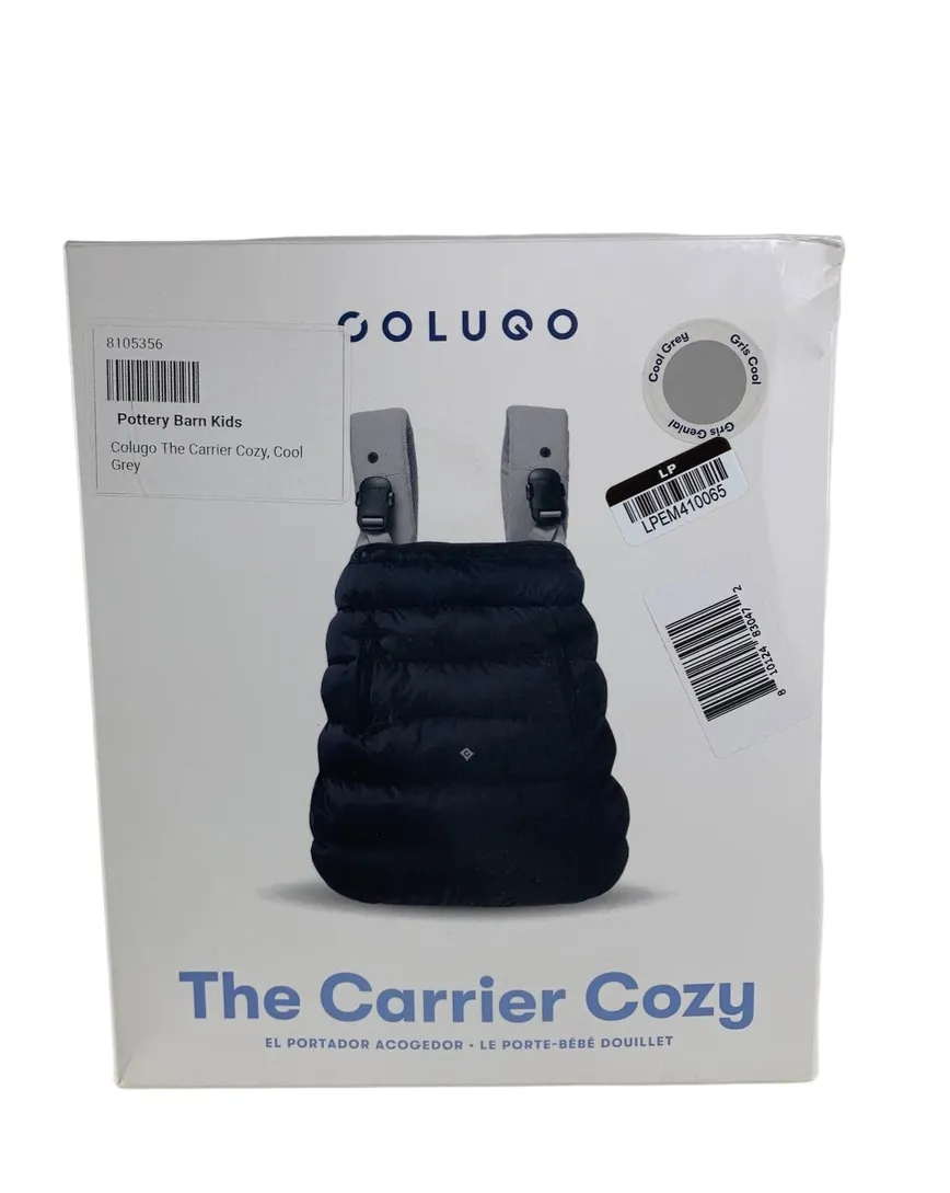 Colugo, Carrier Cozy Cover, Cool Grey
