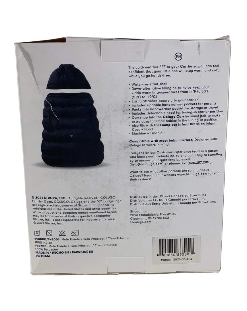 Colugo, Carrier Cozy Cover, Cool Grey