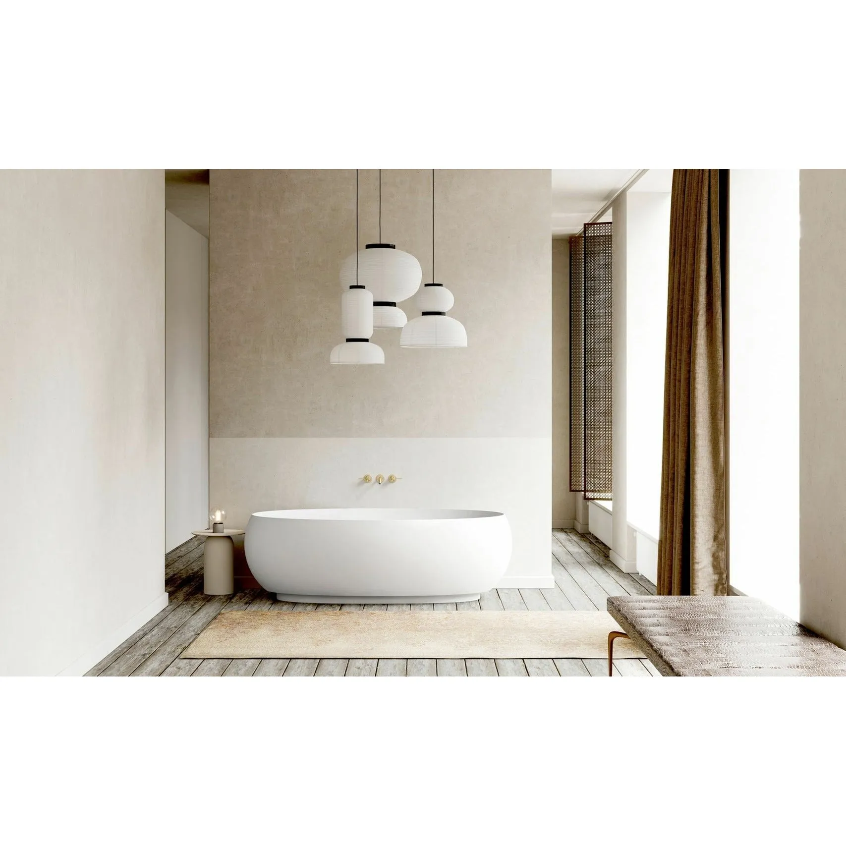 Copenhagen Bath Rosenborg Bathtub
