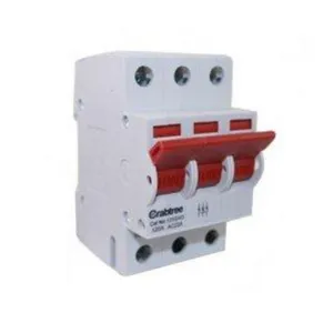 Crabtree 125SW3 125A TP Loadstar Incomer Kit