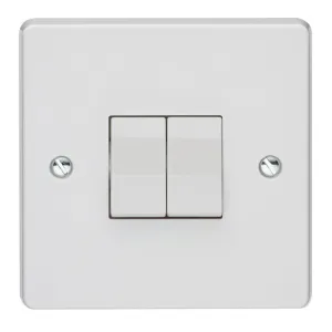 Crabtree Capital 4172 10Ax 2 Gang 2 Way Switch