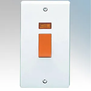 Crabtree Capital 4500/3 50A Dp Switch & Neon