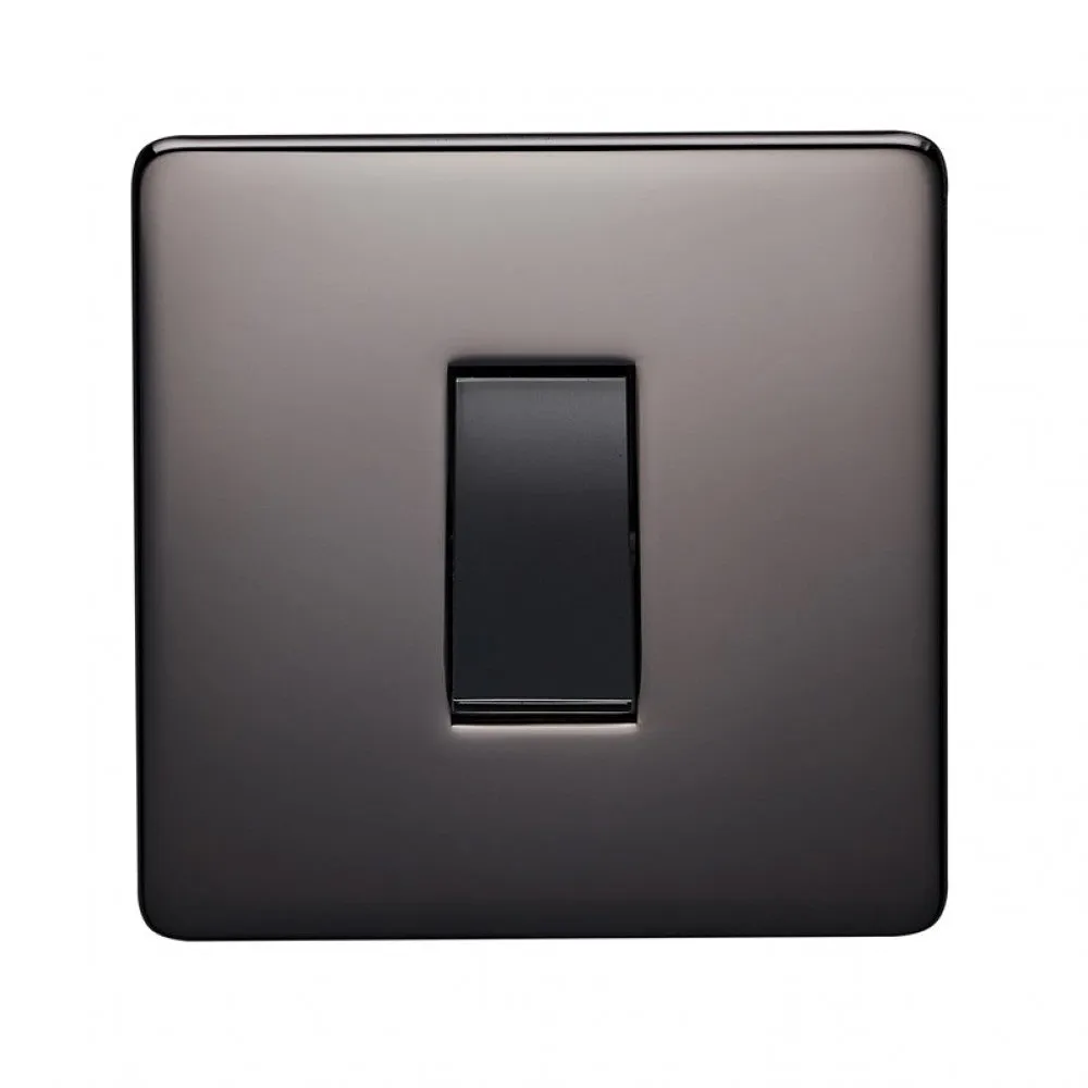 Crabtree Platinum 7015-BKN 45A DP Switch Black Nickel