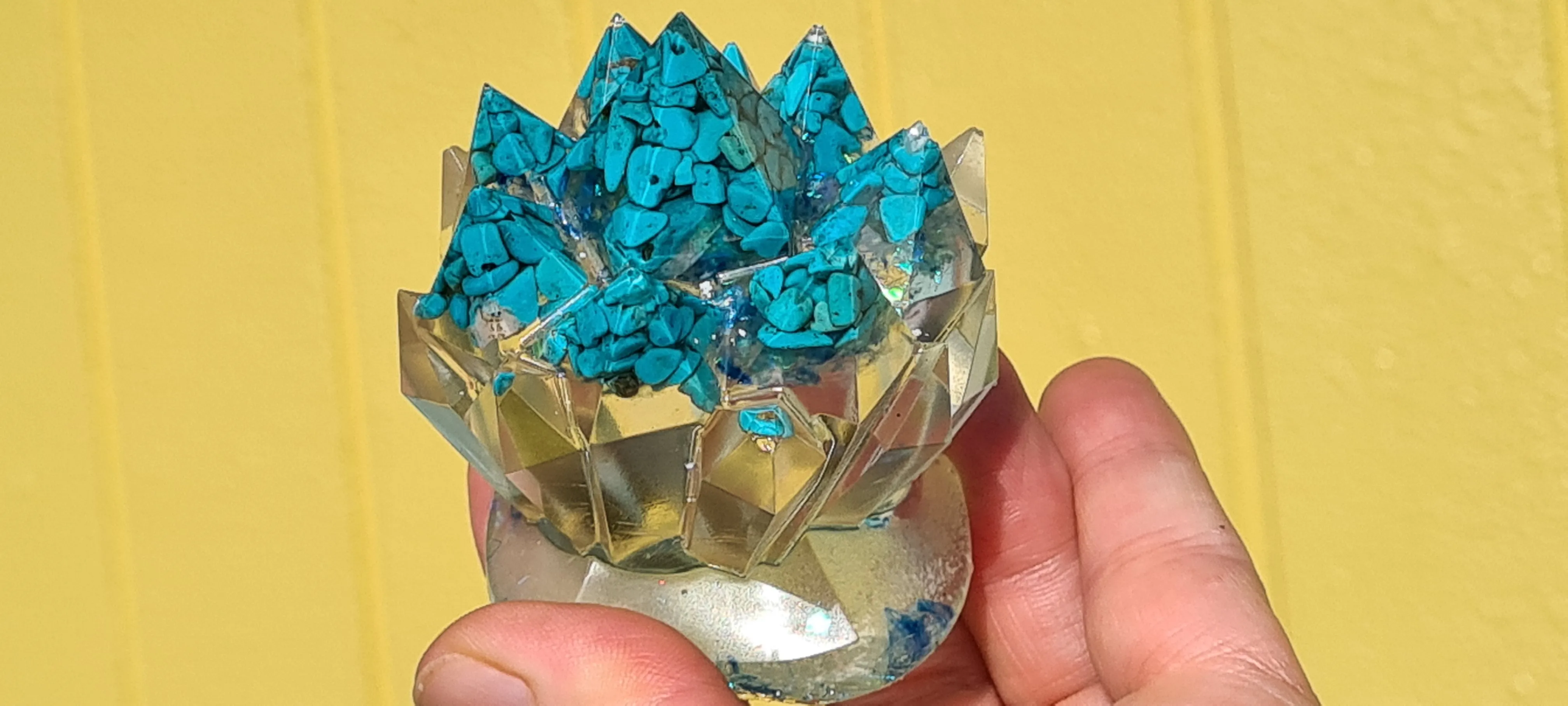CRYSTAL CLUSTER FIGURINES MADE BY ME