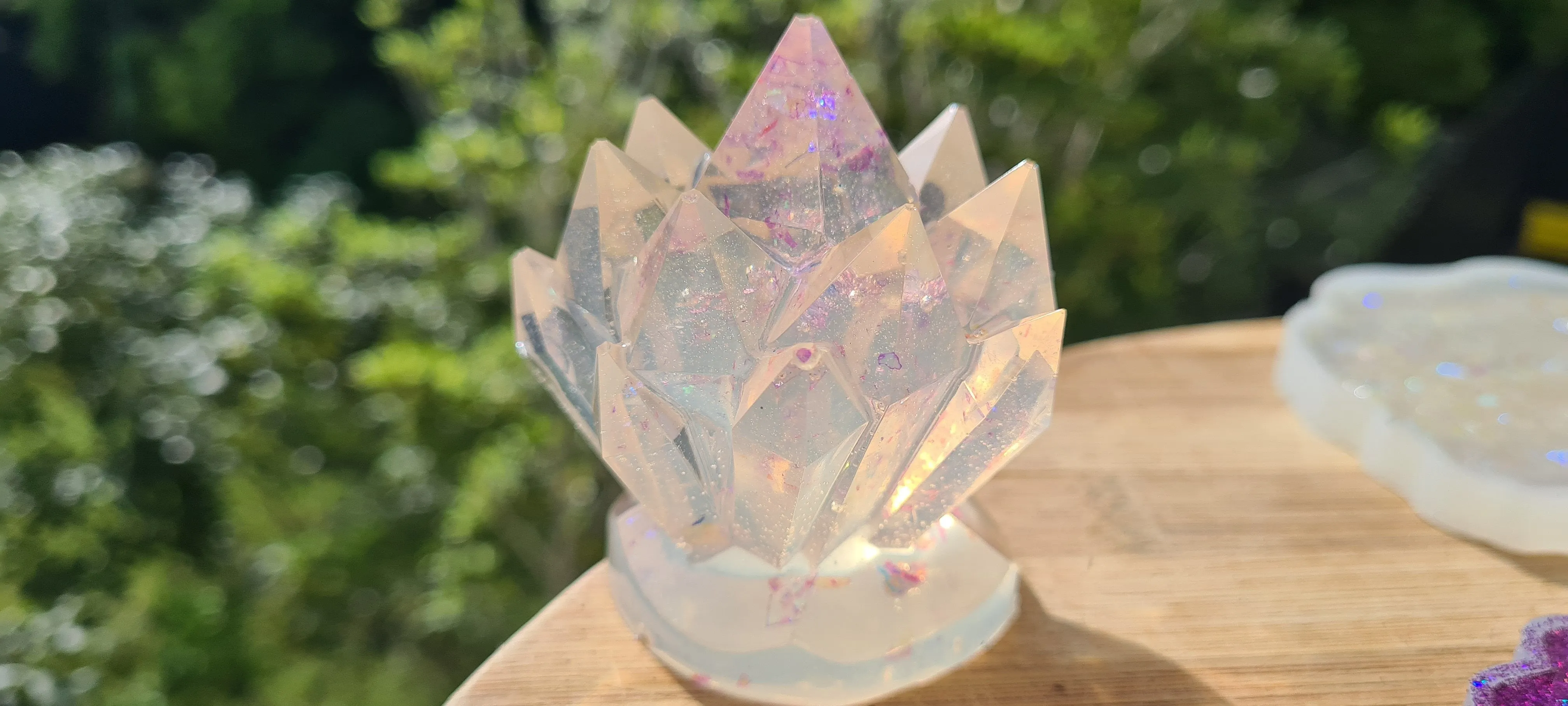 CRYSTAL CLUSTER FIGURINES MADE BY ME