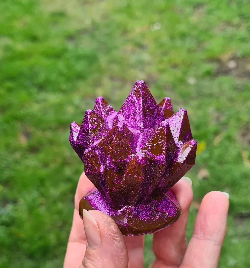 CRYSTAL CLUSTER FIGURINES MADE BY ME