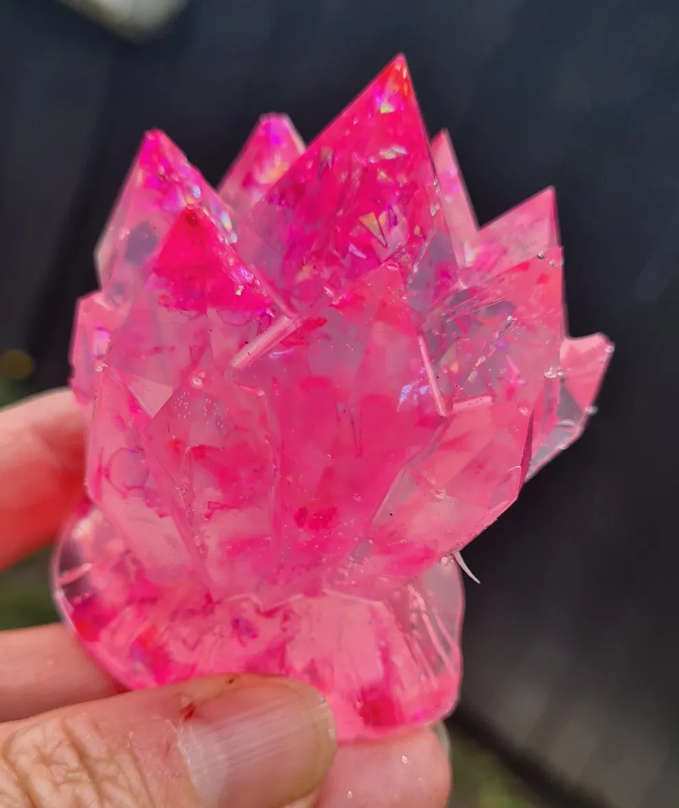 CRYSTAL CLUSTER FIGURINES MADE BY ME