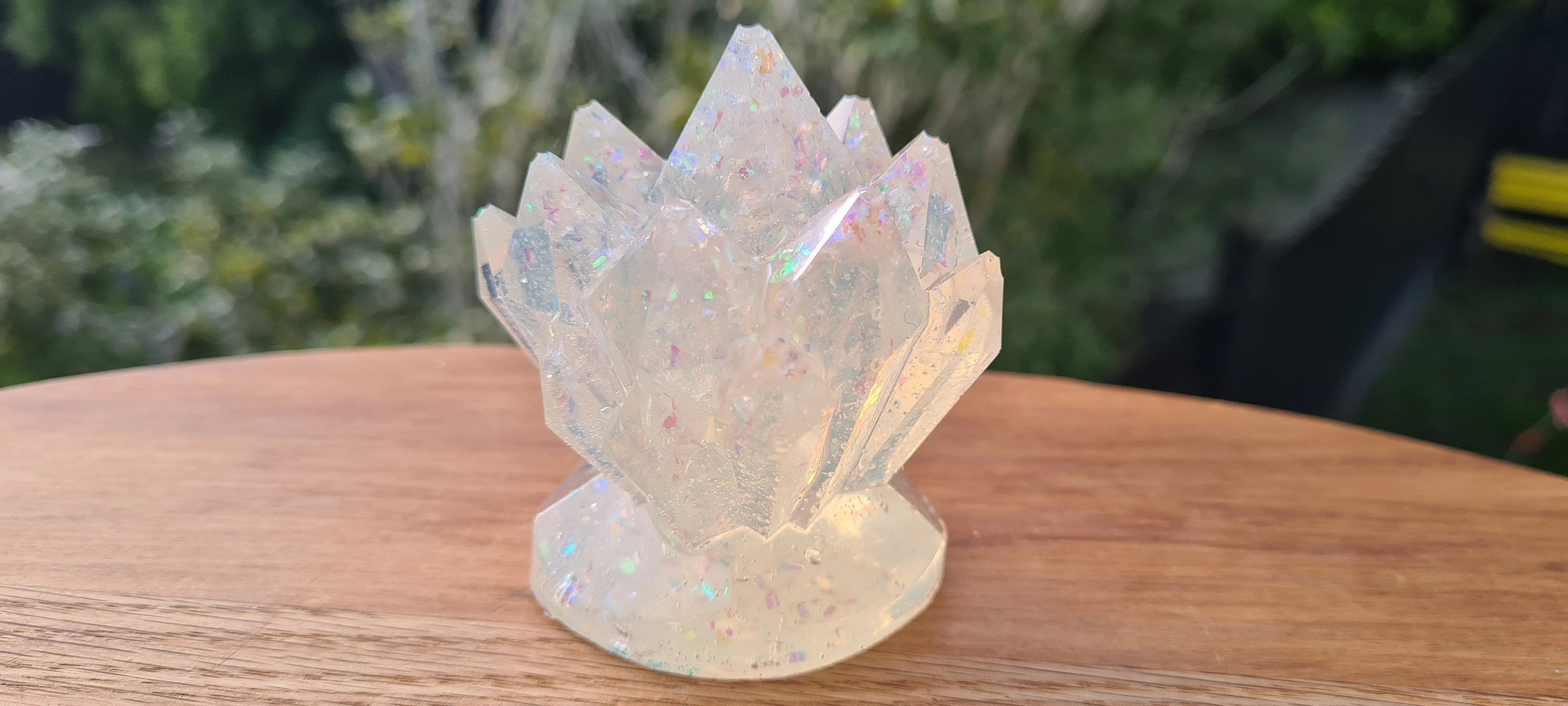 CRYSTAL CLUSTER FIGURINES MADE BY ME