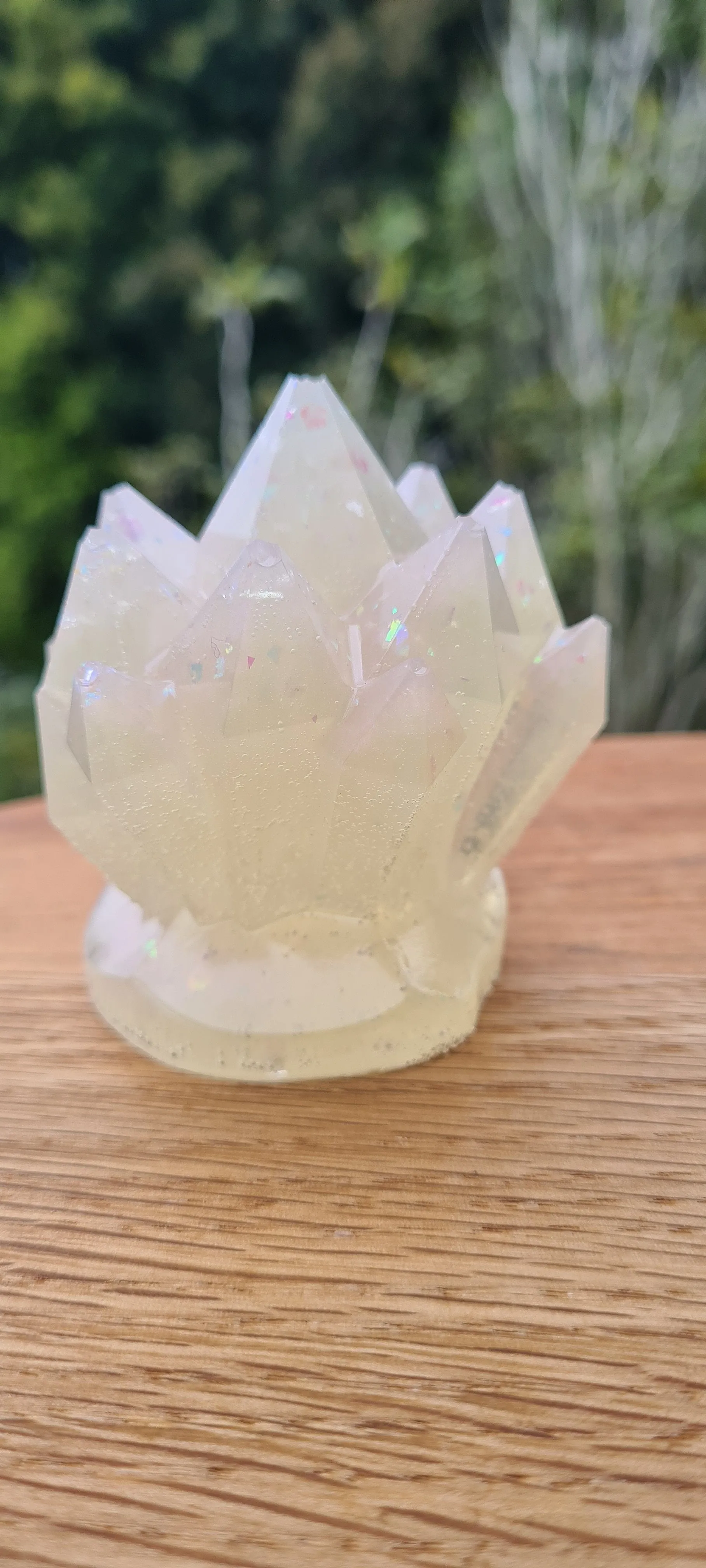 CRYSTAL CLUSTER FIGURINES MADE BY ME