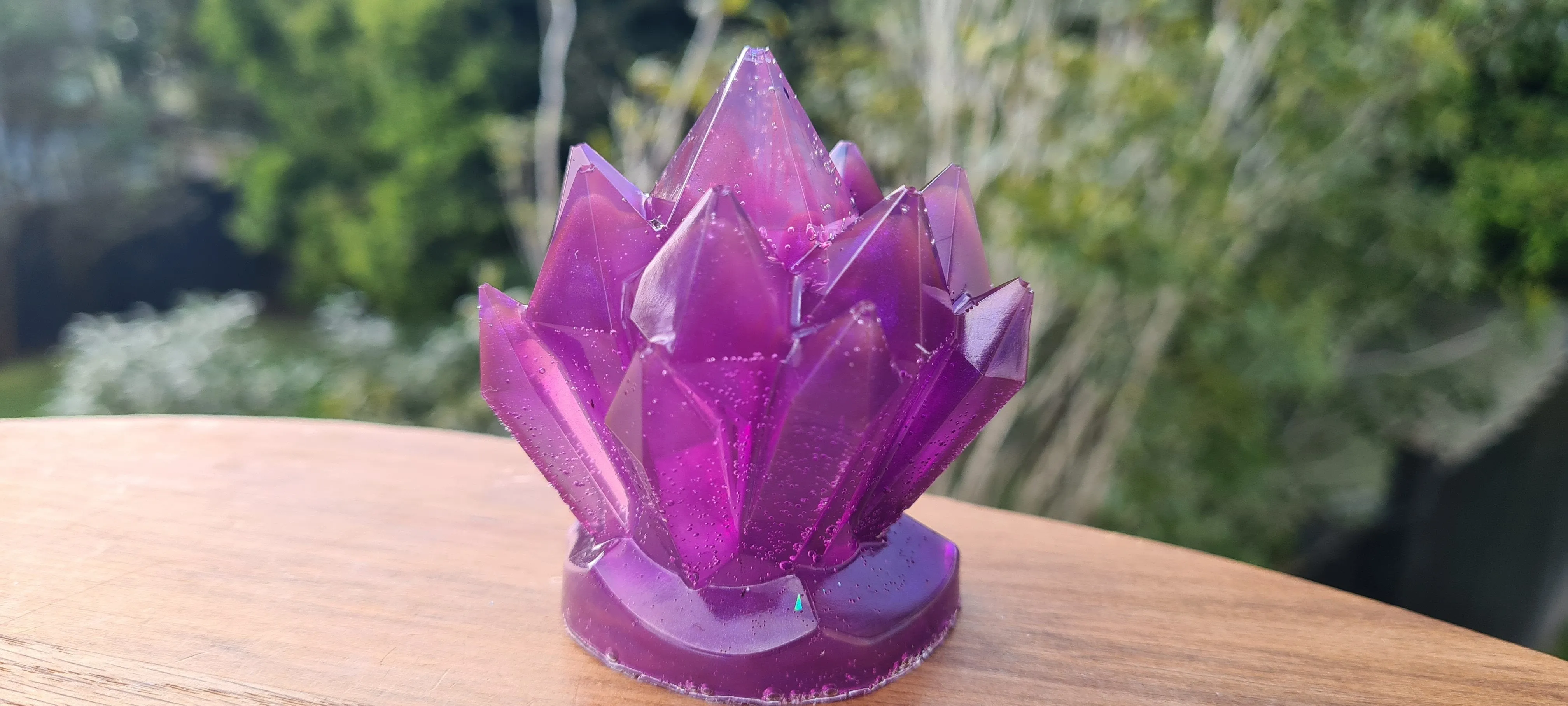 CRYSTAL CLUSTER FIGURINES MADE BY ME
