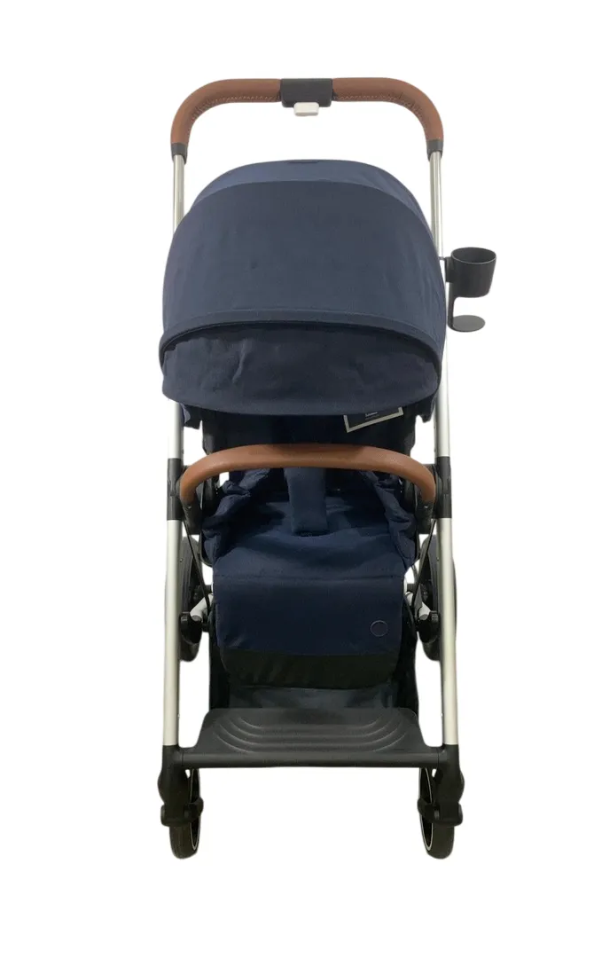 Cybex Balios S Lux Stroller, 2021, Ocean Blue, Silver Frame