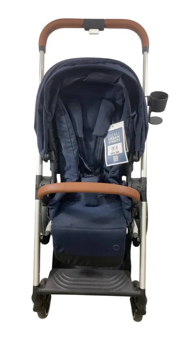 Cybex Balios S Lux Stroller, 2021, Ocean Blue, Silver Frame