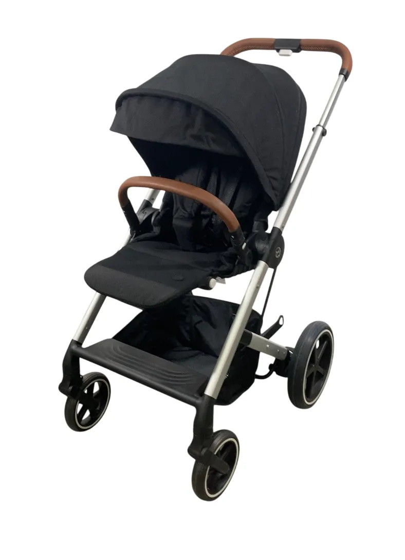 Cybex Balios S Lux Stroller, 2022, Silver, Moon Black