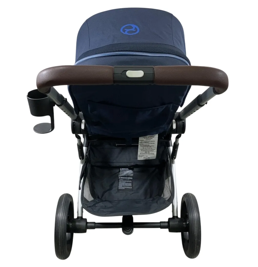 Cybex Balios S Lux Stroller, 2023, Ocean Blue, Silver