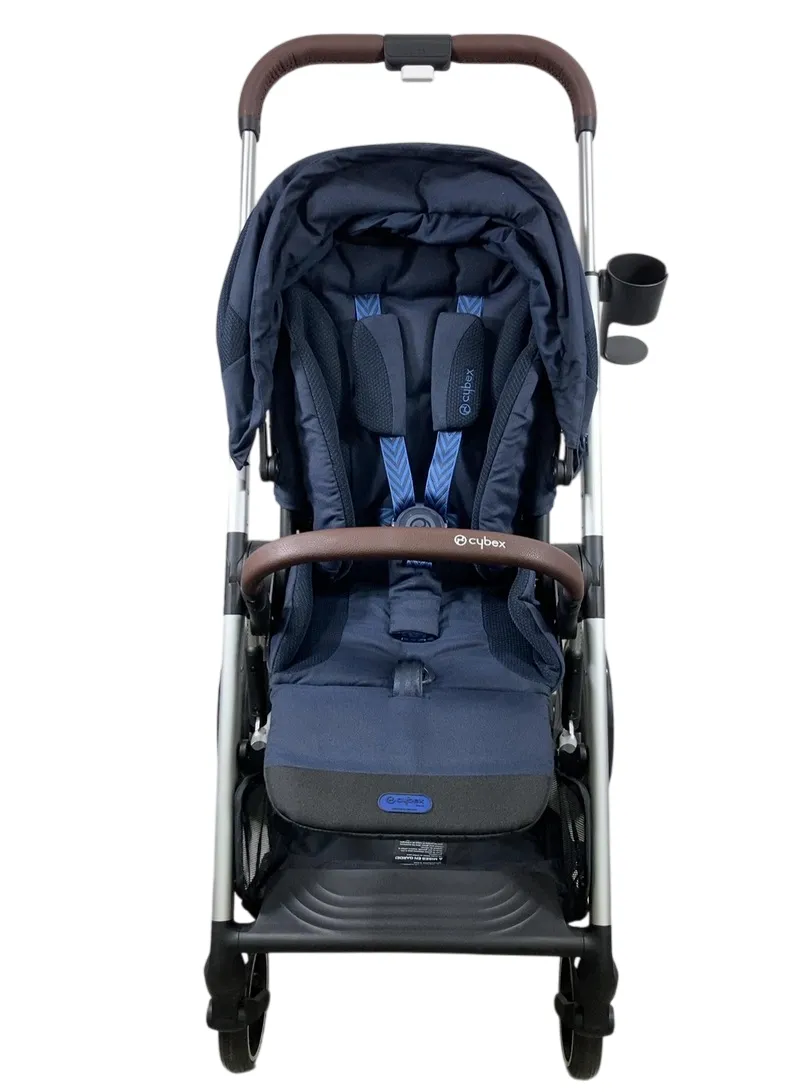Cybex Balios S Lux Stroller, 2023, Ocean Blue, Silver