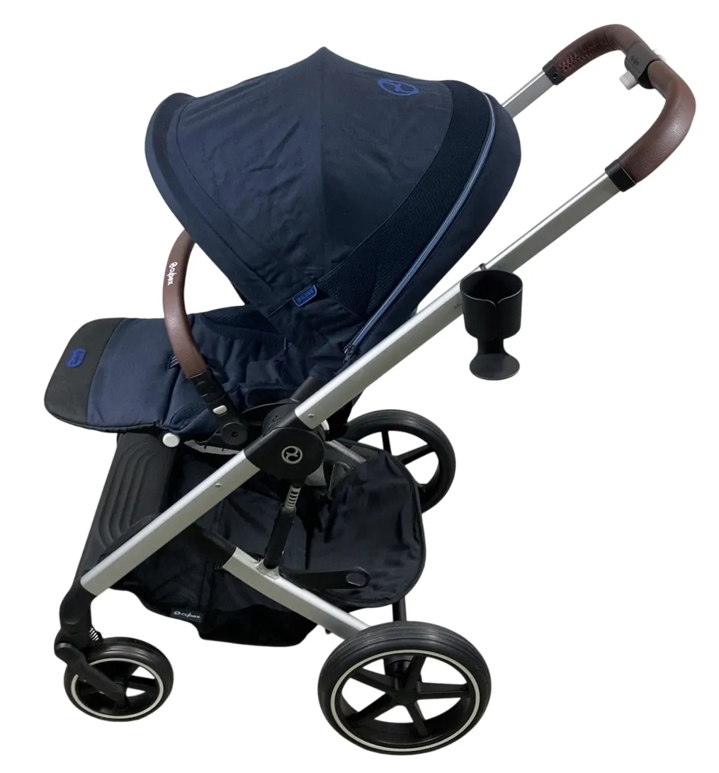 Cybex Balios S Lux Stroller, 2023, Ocean Blue, Silver