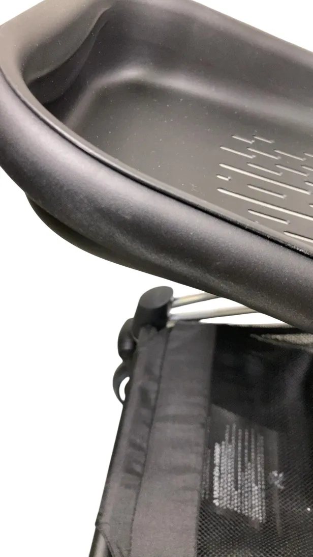 Cybex E-PRIAM Stroller Frame Only, 2022, Chrome With Black Details, with Battery