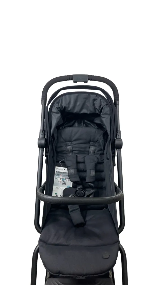 Cybex Eezy S 2 Stroller, 2021, Deep Black
