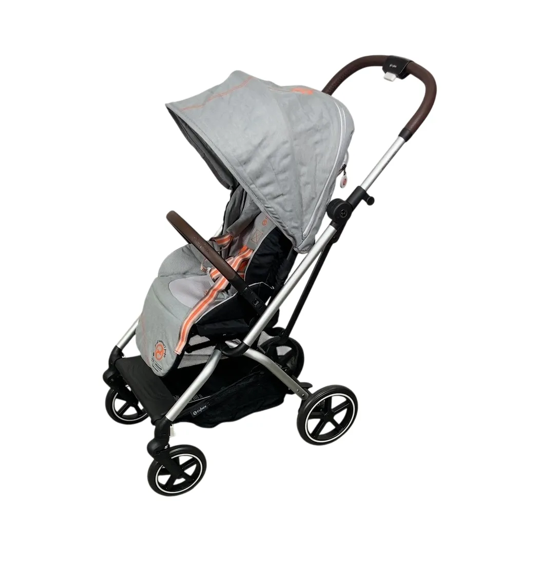 Cybex Eezy S Twist 2 Stroller, 2022, Lava Grey/ Mid Grey