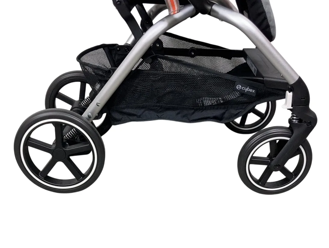 Cybex Eezy S Twist 2 Stroller, 2022, Lava Grey/ Mid Grey