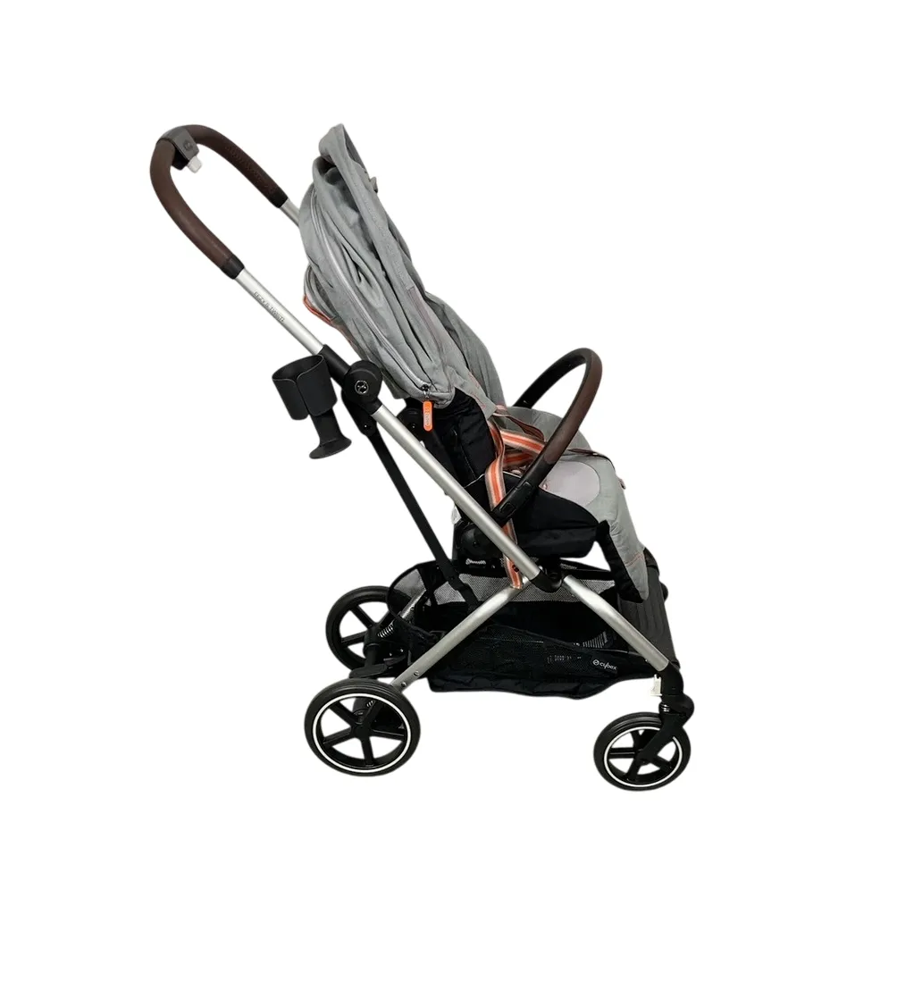 Cybex Eezy S Twist 2 Stroller, 2022, Lava Grey/ Mid Grey