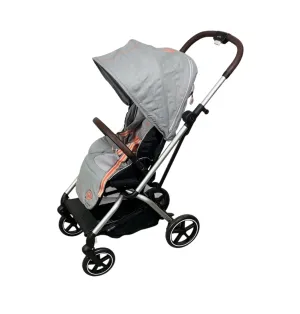 Cybex Eezy S Twist 2 Stroller, 2022, Lava Grey/ Mid Grey