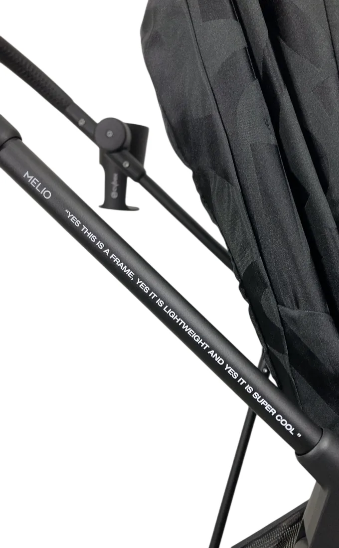 Cybex Melio Street Stroller, 2021, Real Black