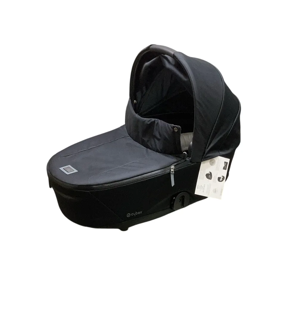 Cybex MIOS LUX Carry Cot, Onyx Black
