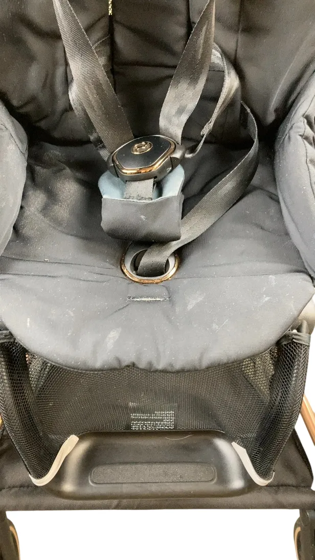 Cybex MIOS Stroller, 2021, Deep Black, Rose Gold