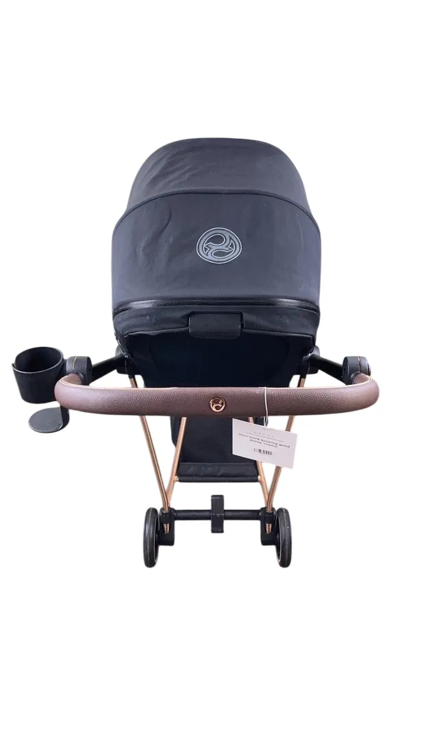 Cybex MIOS Stroller, 2021, Deep Black, Rose Gold