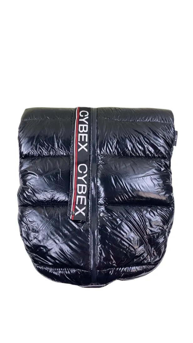 Cybex Platinum Winter Footmuff, Deep Black