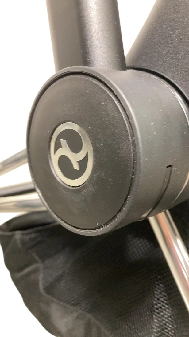 Cybex PRIAM Stroller Frame And Seat, 2019, Chrome/Black