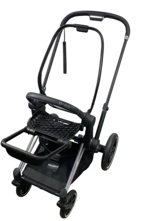 Cybex PRIAM Stroller Frame And Seat, 2019, Chrome/Black