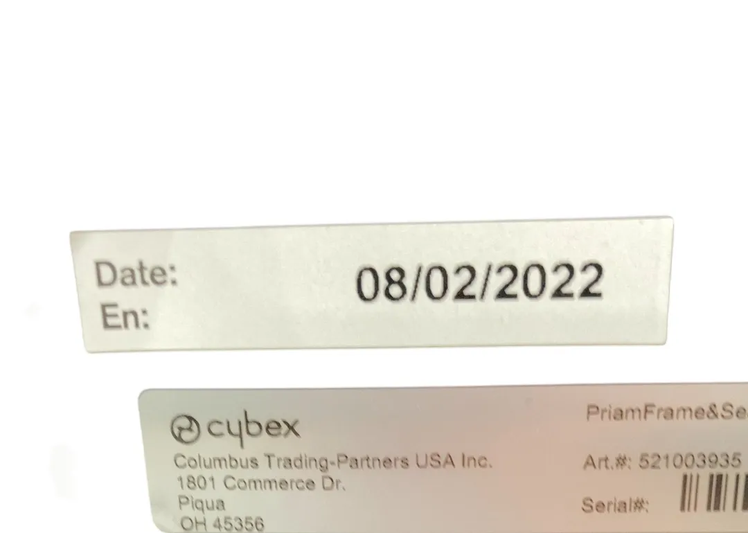 Cybex PRIAM Stroller Frame And Seat, 2022, Chrome/Black