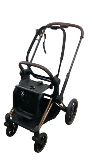 Cybex PRIAM Stroller Frame And Seat, 2022, Rose Gold