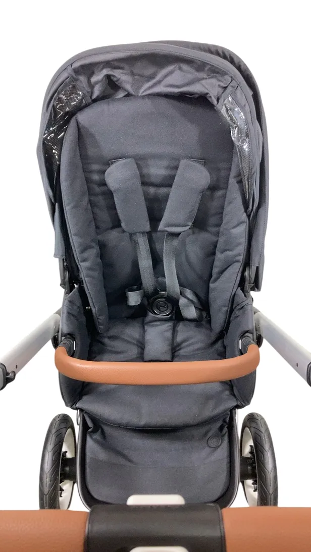 Cybex Talos S Lux Stroller, 2020, Moon Black (Silver Frame)