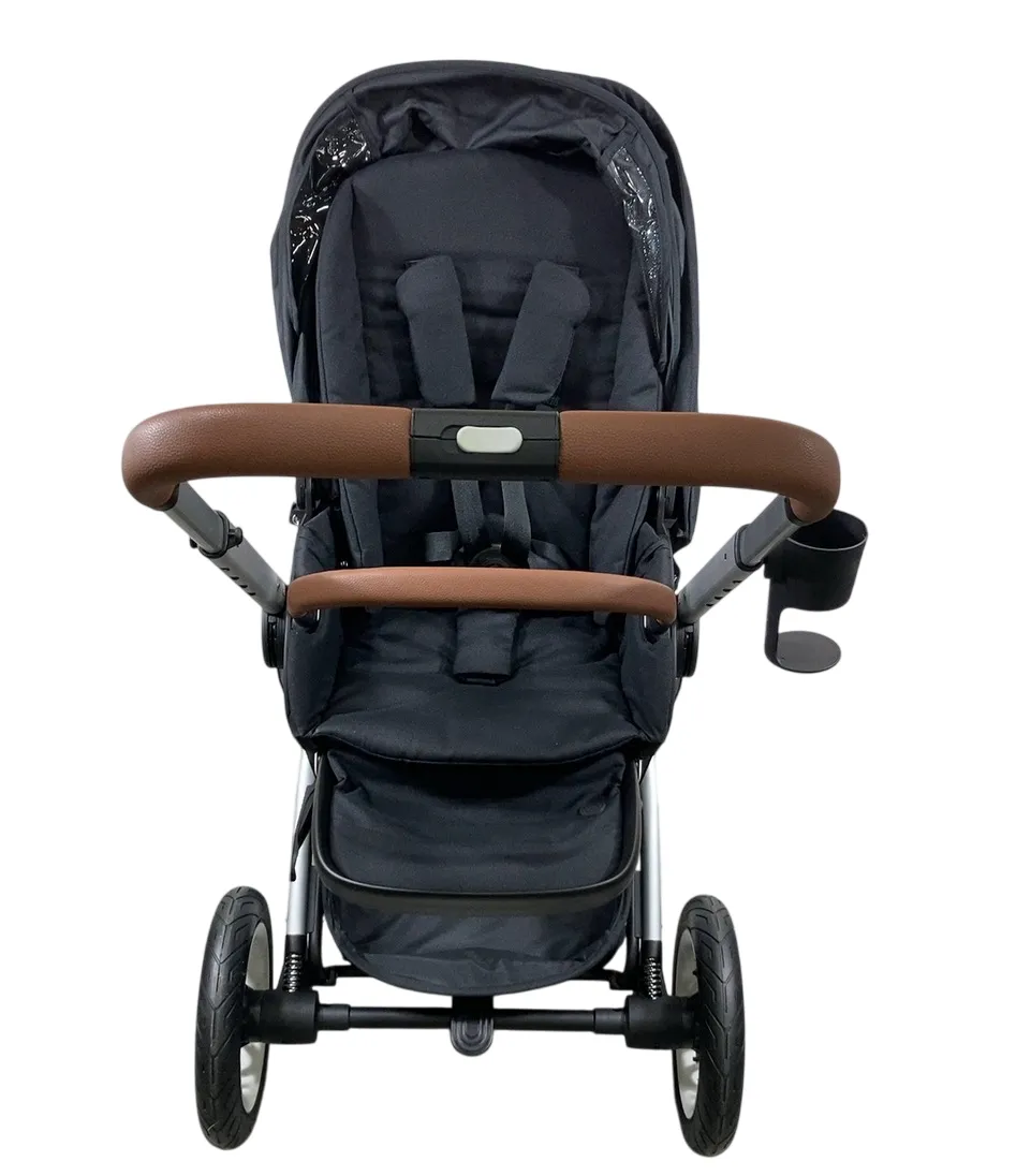 Cybex Talos S Lux Stroller, 2020, Moon Black (Silver Frame)