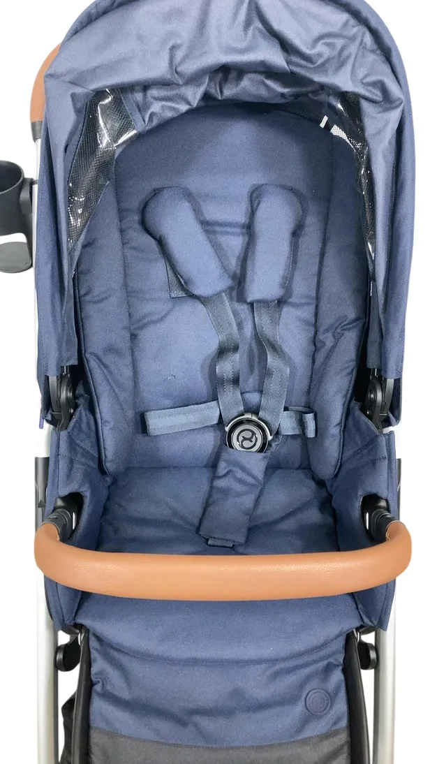 Cybex Talos S Lux Stroller, 2020, Ocean Blue (Silver Frame)