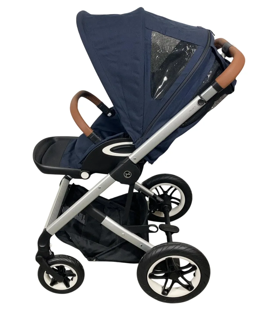 Cybex Talos S Lux Stroller, 2020, Ocean Blue (Silver Frame)