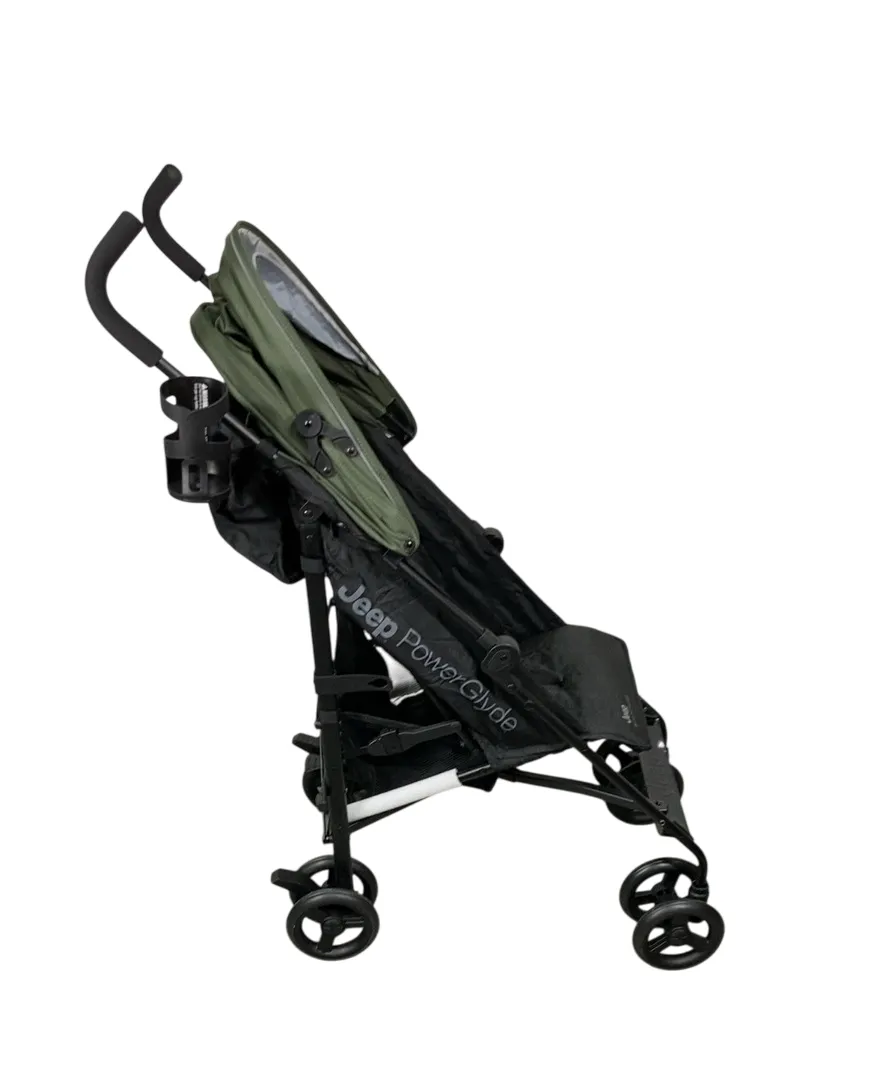 Delta Children Jeep PowerGlyde Stroller, Olive Green, 2024