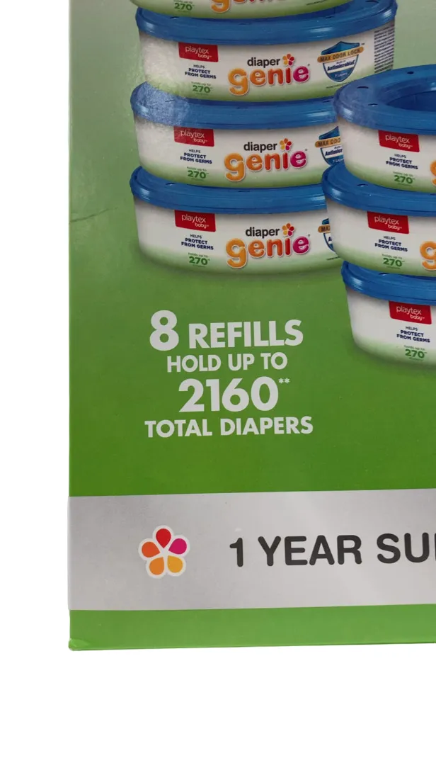 Diaper Genie Refills 1 Year Supply, Unscented