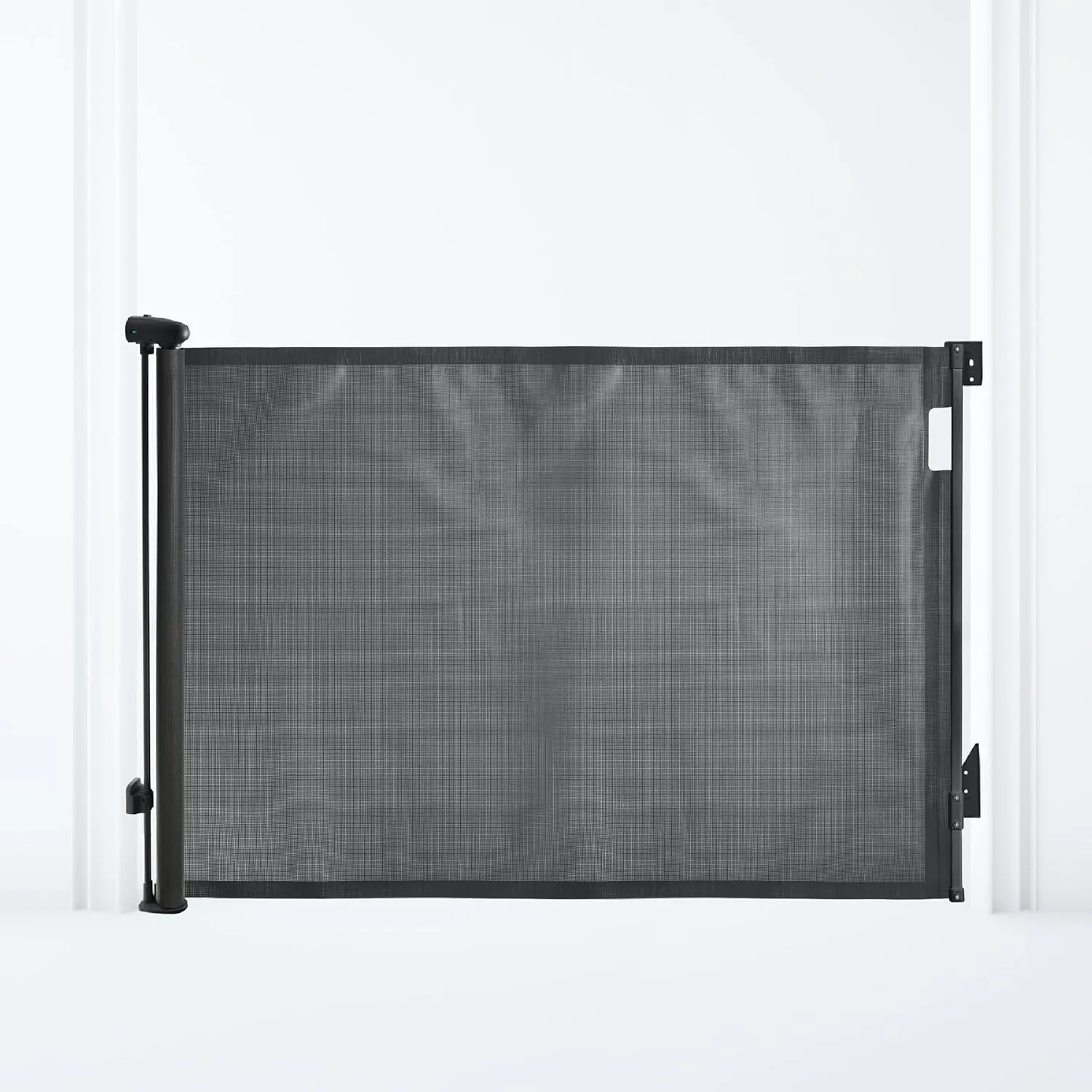 Dreambaby Glide 'N Hide Extra Tall Retractable Baby Gate, Black
