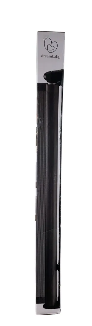 Dreambaby Glide 'N Hide Extra Tall Retractable Baby Gate, Black