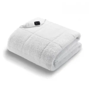 Dreamland 16695C Scandi Sherpa Double Full Bed Size Heated Underblanket