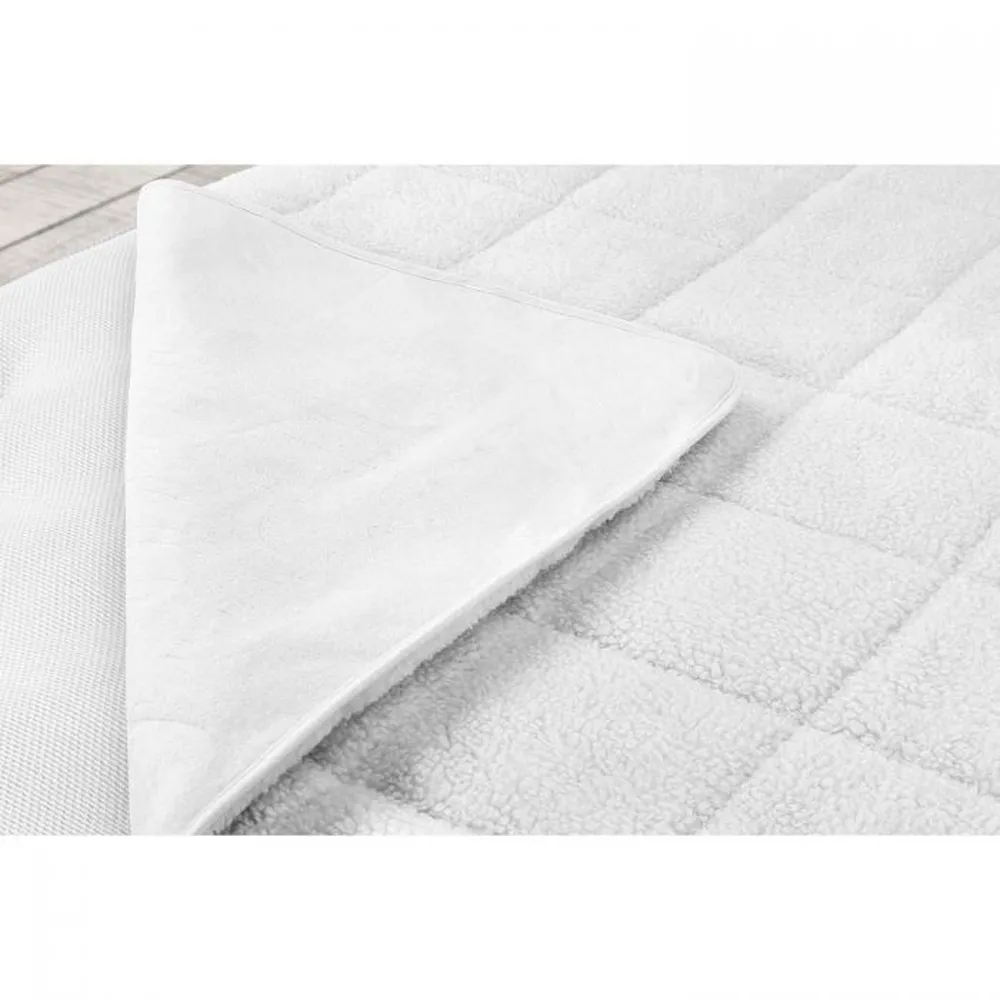 Dreamland 16695C Scandi Sherpa Double Full Bed Size Heated Underblanket