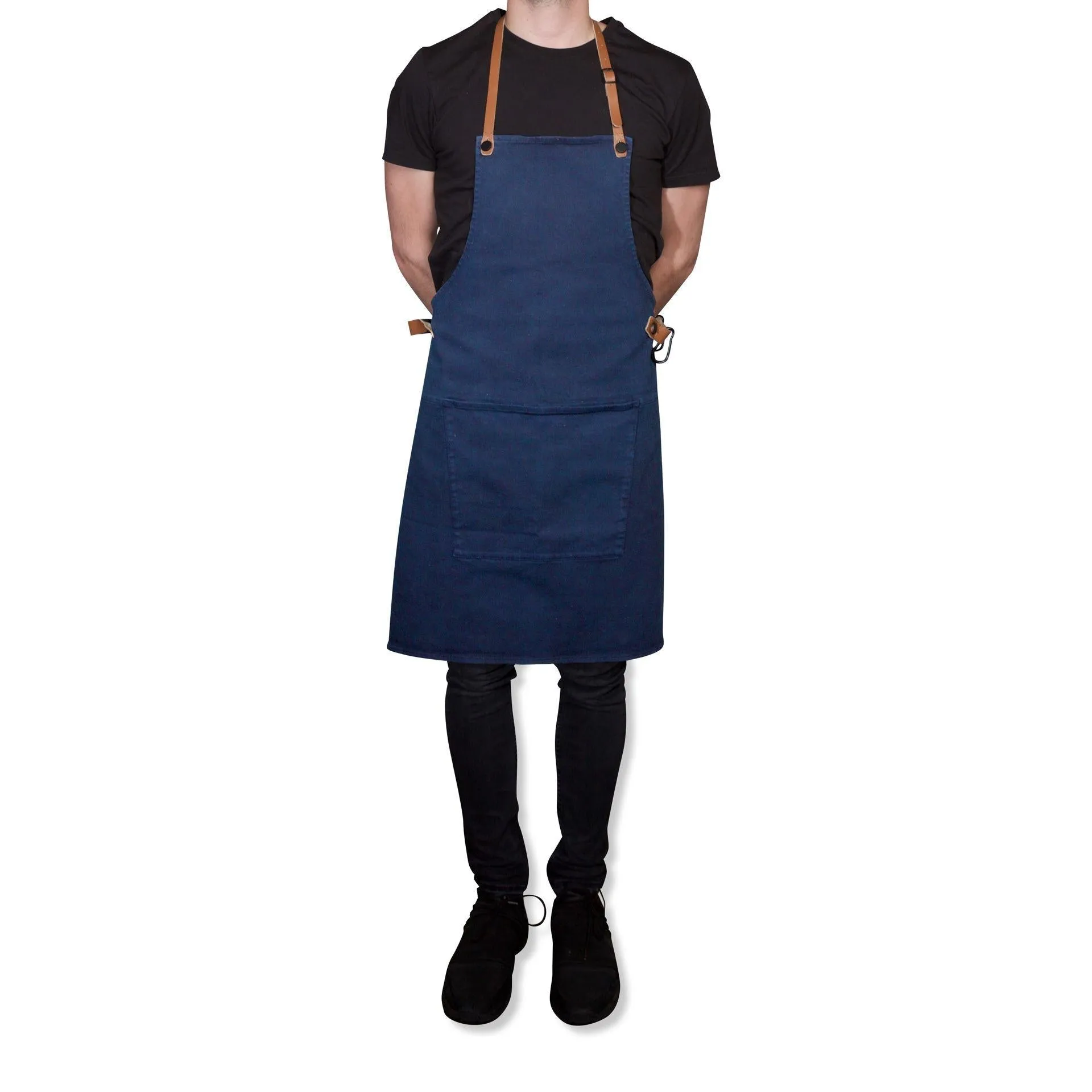 Dutchdeluxes Apron In Bbq Style, Dark Blue